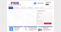 Desktop Screenshot of foreigncarspares.com