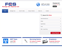 Tablet Screenshot of foreigncarspares.com